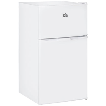 3.2 Cu. Ft. 2-Door Compact Refrigerator & Freezer - Classic White