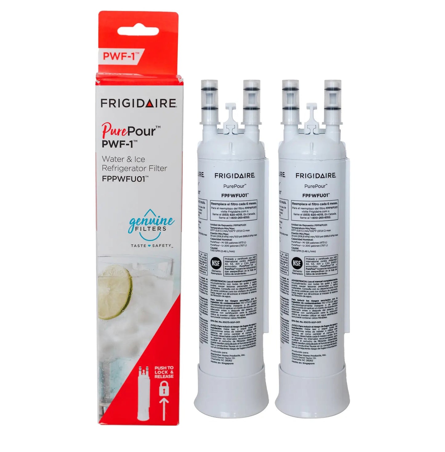 Frigidaire PurePour PWF-1 (FPPWFU01) Refrigerator Water Filter