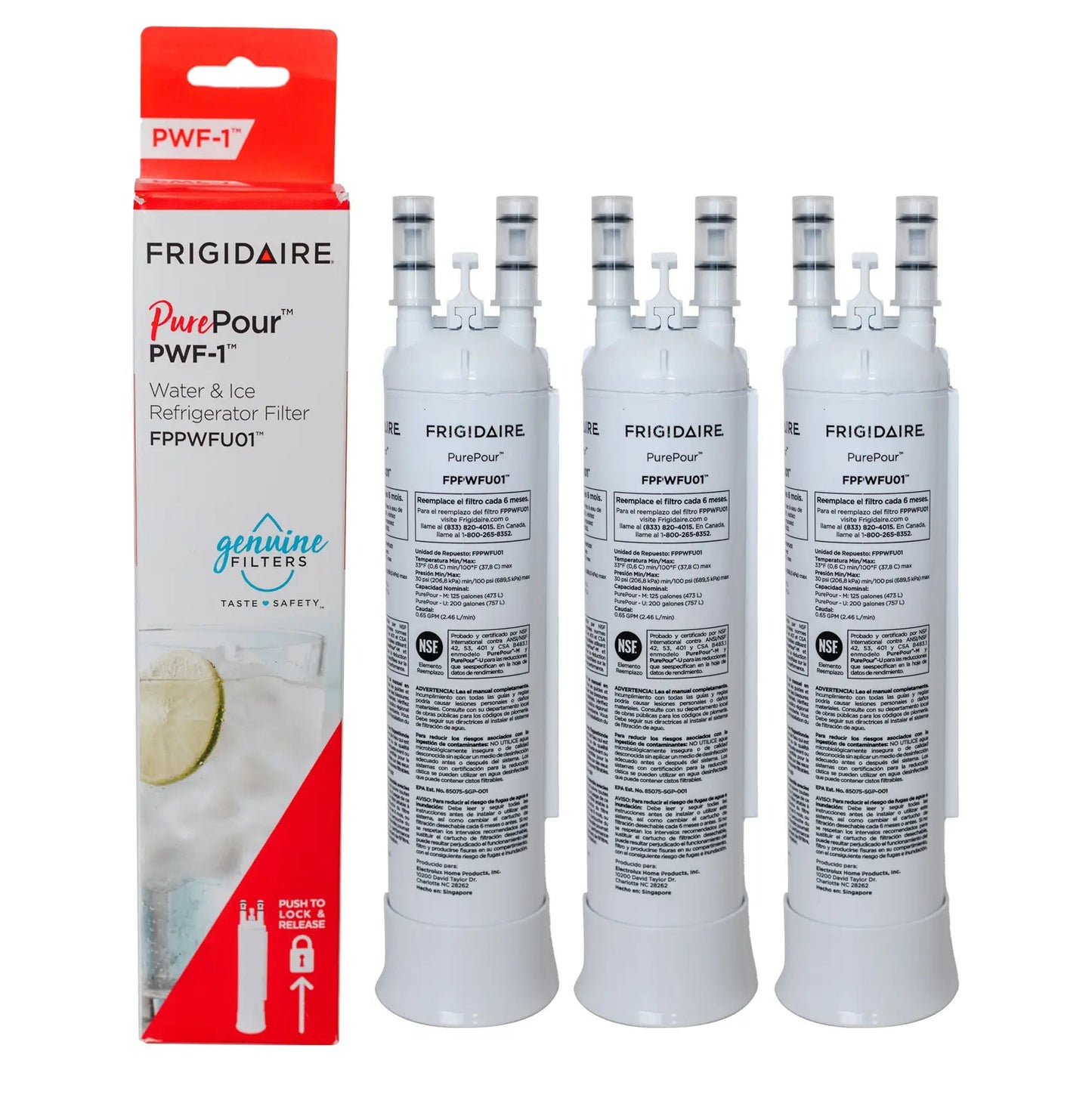 Frigidaire PurePour PWF-1 (FPPWFU01) Refrigerator Water Filter